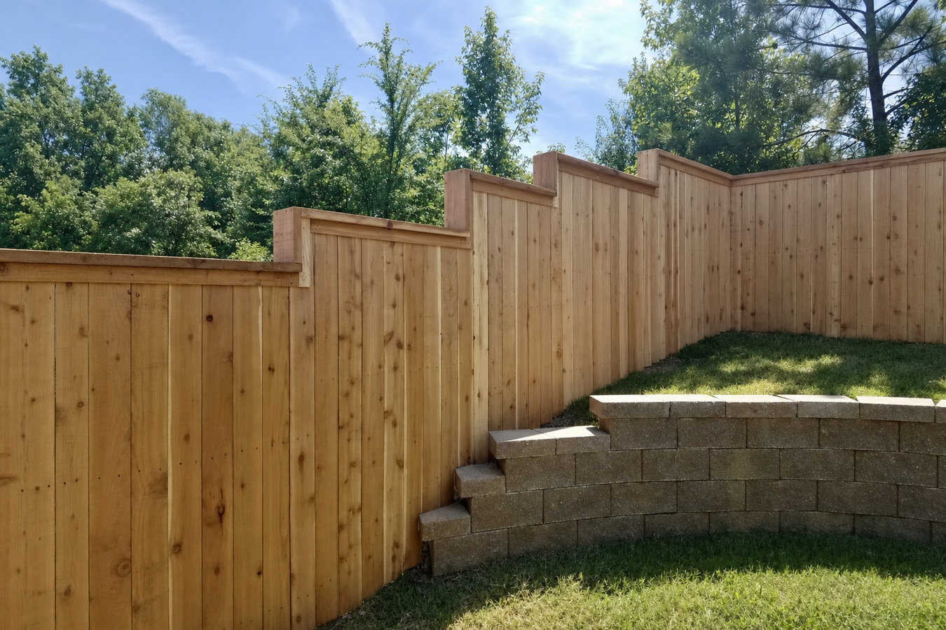 Custom fence design in Fortuna Foothills, AZ